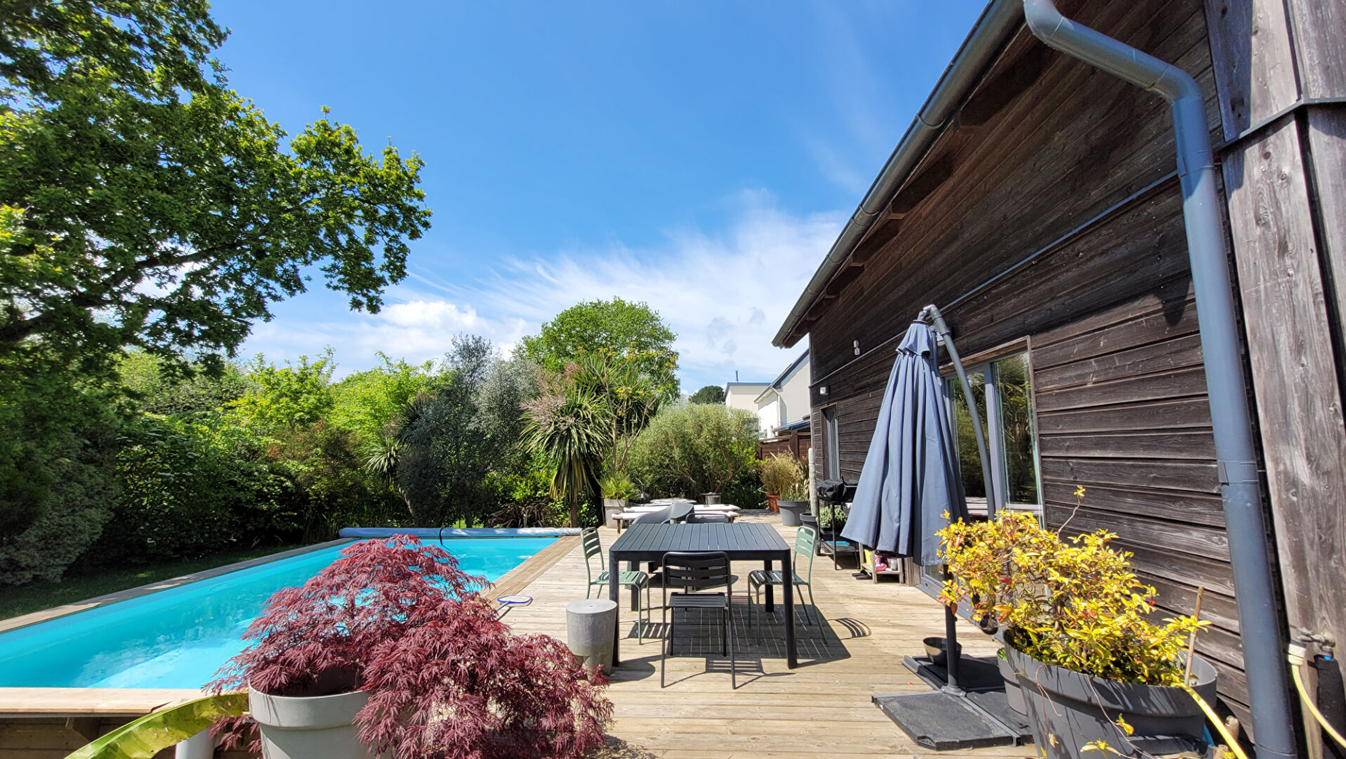 CONCARNEAU Lanriec - Maison � Ossature Bois de 4 pi�ces sur 111 m� habitables avec piscine
