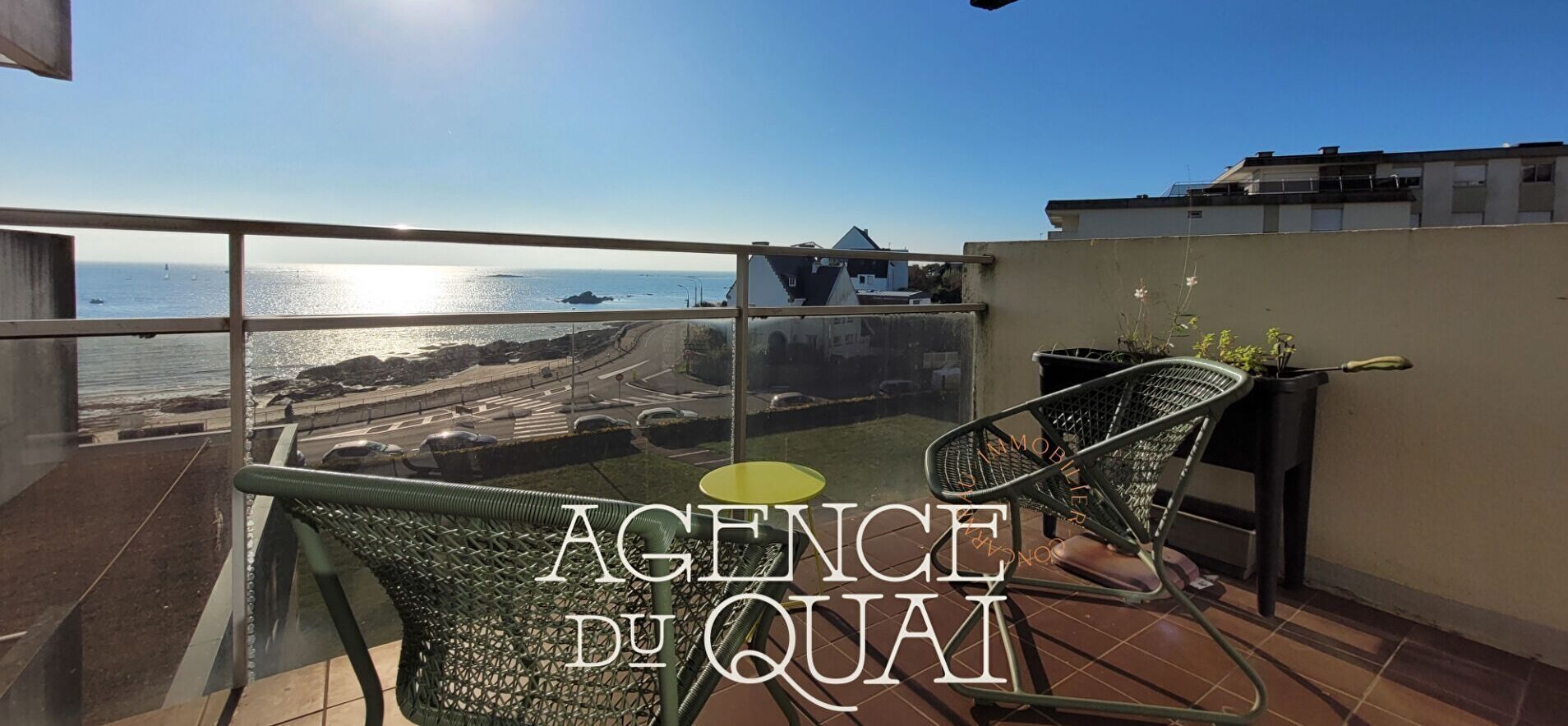 VENTE EN VIAGER OCCUP� - Appartement Concarneau 2 pi�ces 55.27 m2 face � la mer